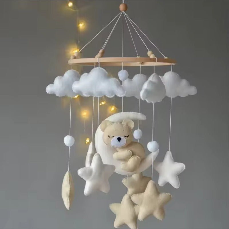 Mobile bébé | Ourson Endormi sur la Lune 2