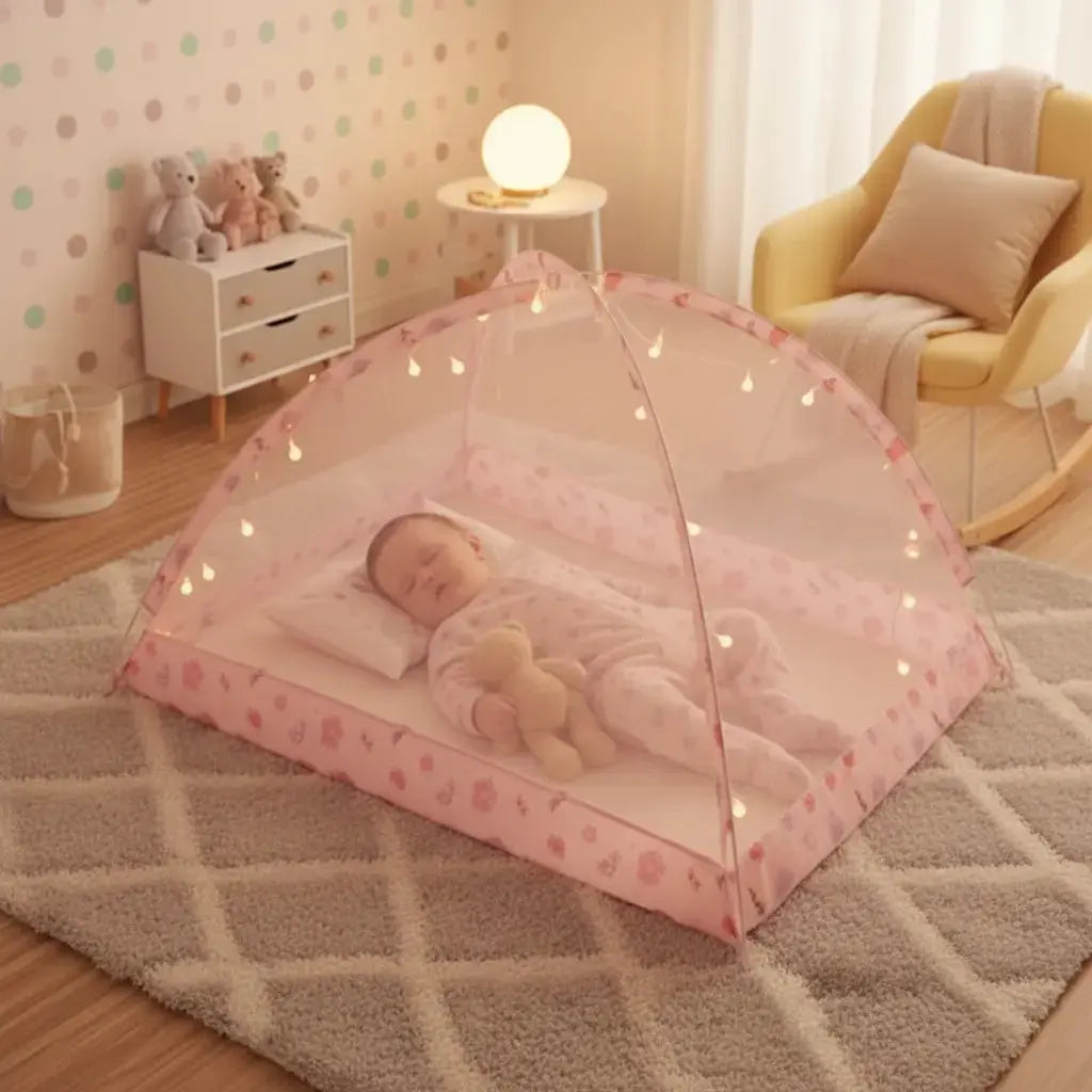 Moustiquaire lit bébé | Protection Respirante - Petitsbeautes