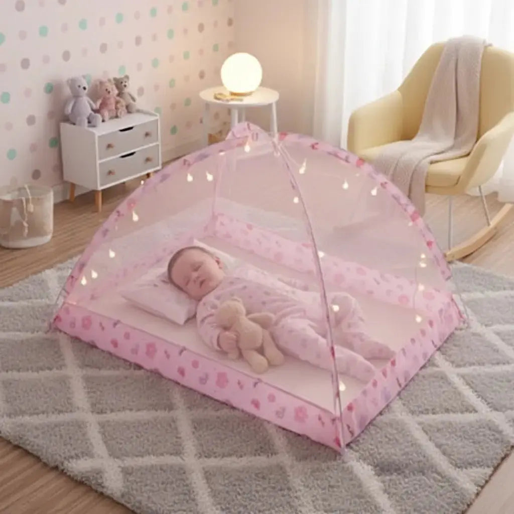 Moustiquaire lit bébé | Protection Respirante - Petitsbeautes