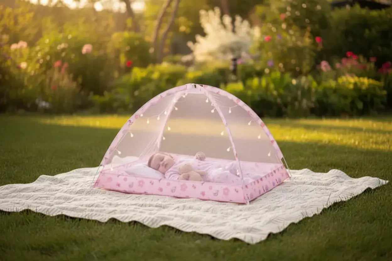 Moustiquaire lit bébé | Protection Respirante - Petitsbeautes