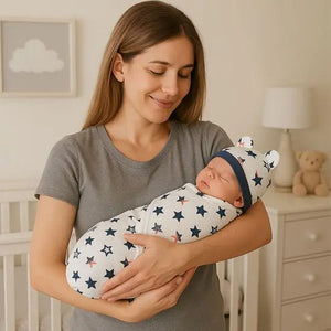 Couverture Emmaillotage Douce Sommeil - Confort pour Bébé
