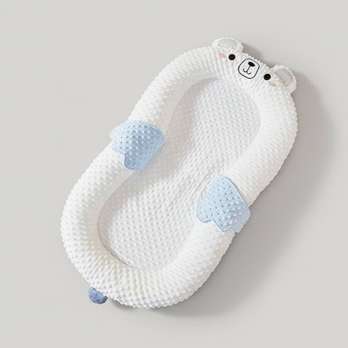 Réducteur de Lit pour Bébé Coton Bio Portable - Petitsbeautes