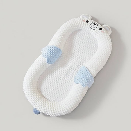 Réducteur de Lit pour Bébé Coton Bio Portable - Petitsbeautes