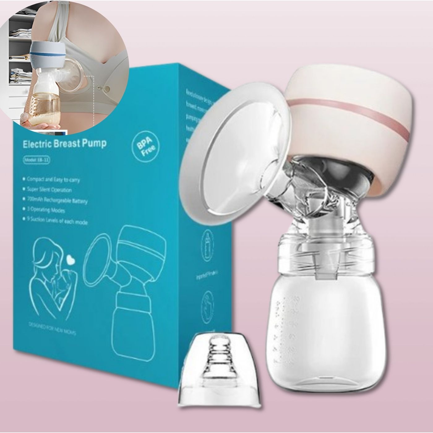 Tire lait électrique /LaitZen Pro™ - Petitsbeautes