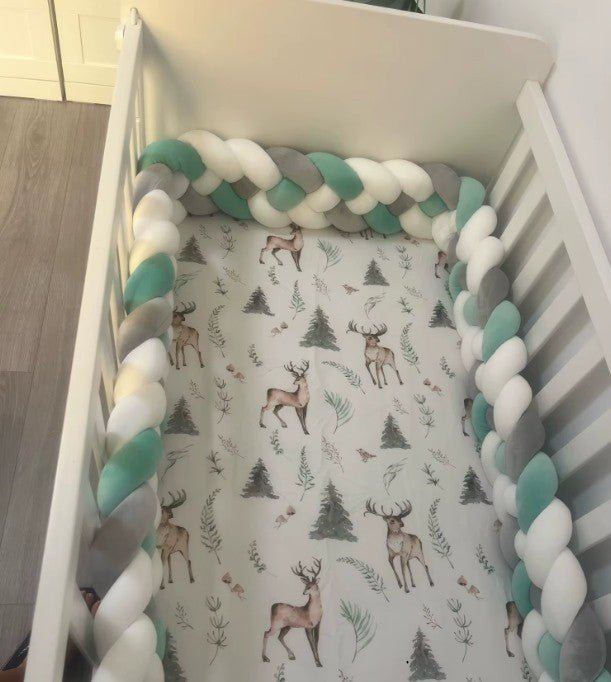 Tresse de Lit Bébé Coton Polyvalente Protection Douce - Petitsbeautes