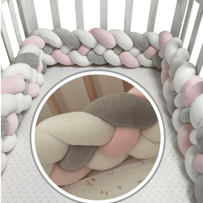 Tresse de Lit Bébé Coton Polyvalente Protection Douce - Petitsbeautes