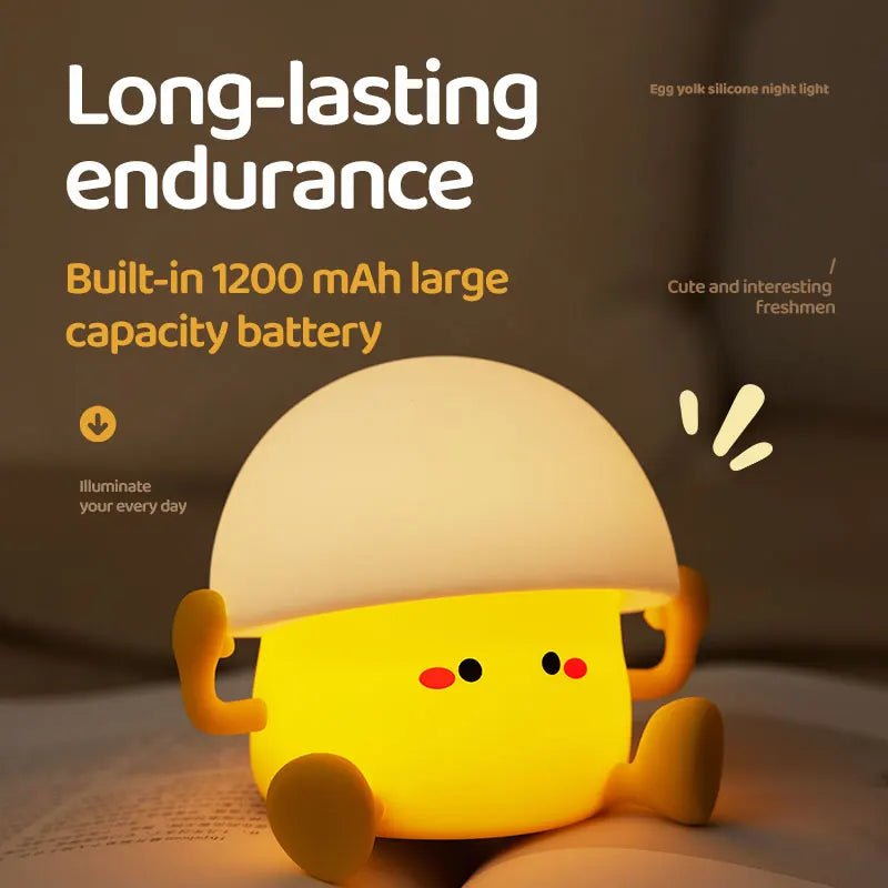 Veilleuse bébé - Champignon - Petitsbeautes