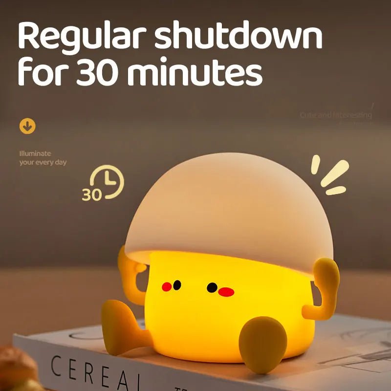 Veilleuse bébé - Champignon - Petitsbeautes