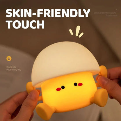 Veilleuse bébé - Champignon - Petitsbeautes