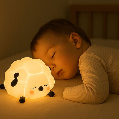Veilleuse Bébé LED 7 Couleurs | NuitSereine - Petitsbeautes