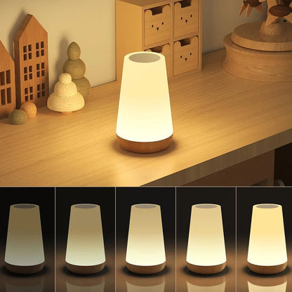 Veilleuse Bébé Rechargeable 13 Couleurs | Lampe Tactile - Petitsbeautes